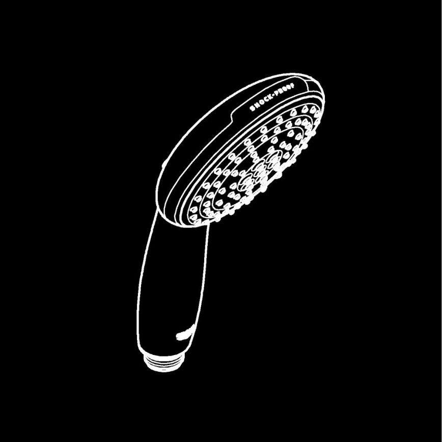 GROHE 2794610E - Ducha de mano VITALIO START de 110 mm, cromo brillante