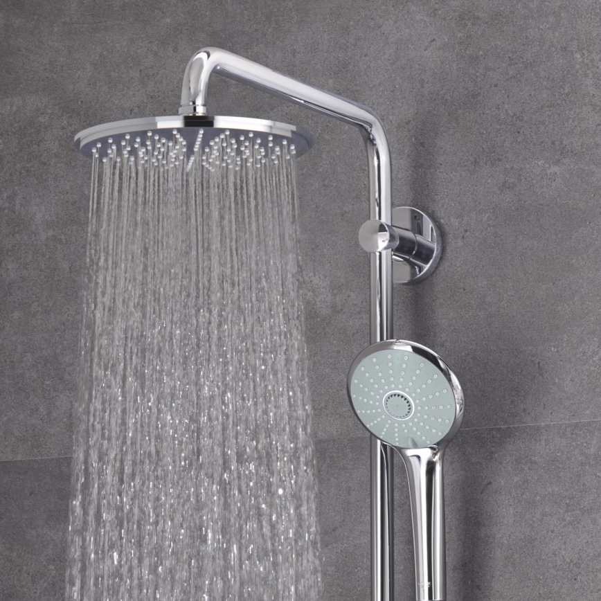 GROHE 27964000 - Sistema de ducha EUPHORIA 210 mm cromo brillante