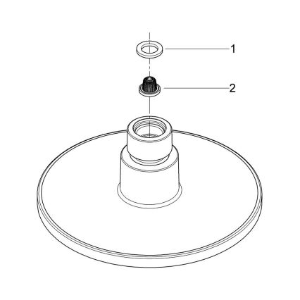 GROHE 28233000 - Cabezal de ducha EUPHORIA COSMOPOLITAN 160 cromo brillante