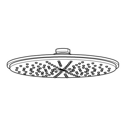 GROHE 28368000 - Cabezal de ducha RAINSHOWER COSMOPOLITAN O 210 mm cromo brillante