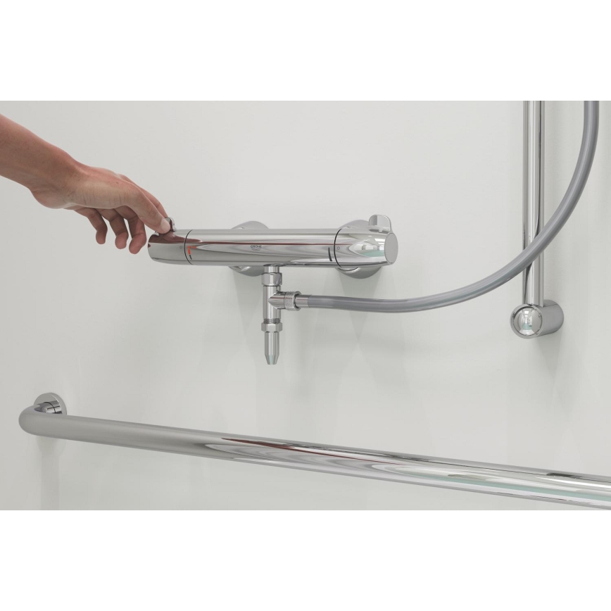 GROHE 28874000 - Unión en T DN 15, acabado cromo brillante
