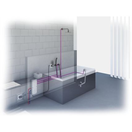 GROHE 28990000 - Juego TALENTOFILL para bañera: llenado, desagüe y rebosadero, acabado cromado