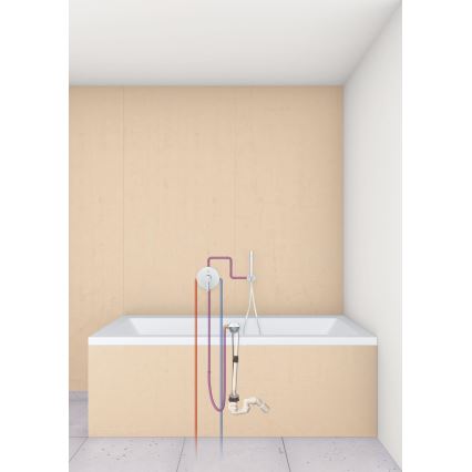 GROHE 28990000 - Juego TALENTOFILL para bañera: llenado, desagüe y rebosadero, acabado cromado