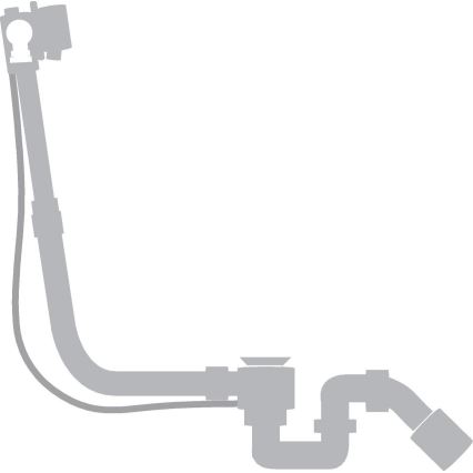 GROHE 28990000 - Juego TALENTOFILL para bañera: llenado, desagüe y rebosadero, acabado cromado