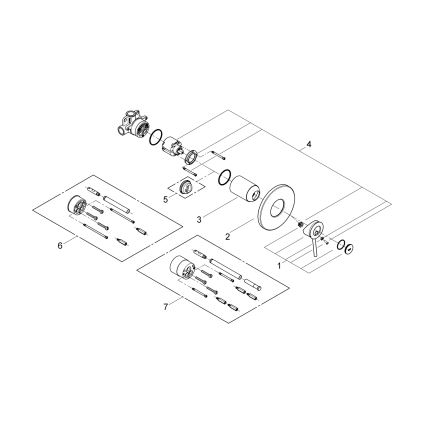 GROHE 29048000 - Grifo de ducha BAUCLASSIC cromo brillante