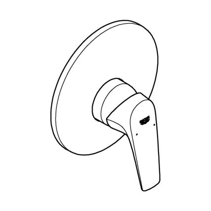 GROHE 29116000 - Grifo de ducha START FLOW, acabado en cromo brillante