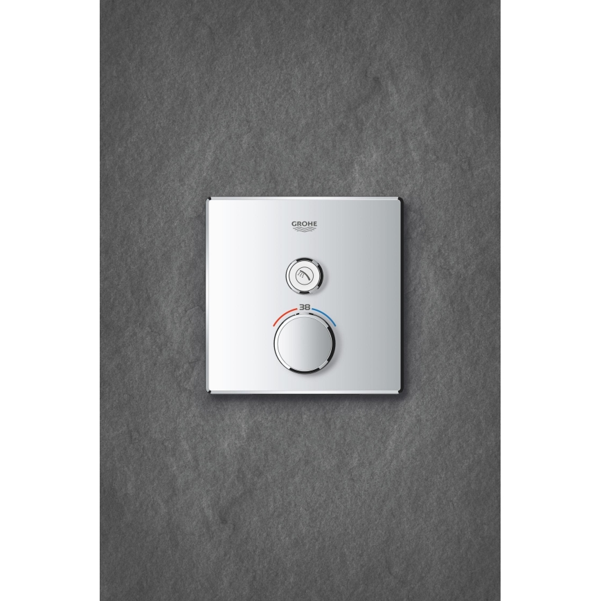GROHE 29123000 - Grifo termostático de ducha GROHTHERM SMARTCONTROL, cromado