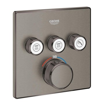 GROHE 29126AL0 - Termostato GROHTHERM SMARTCONTROL 158 × 158 mm grafito
