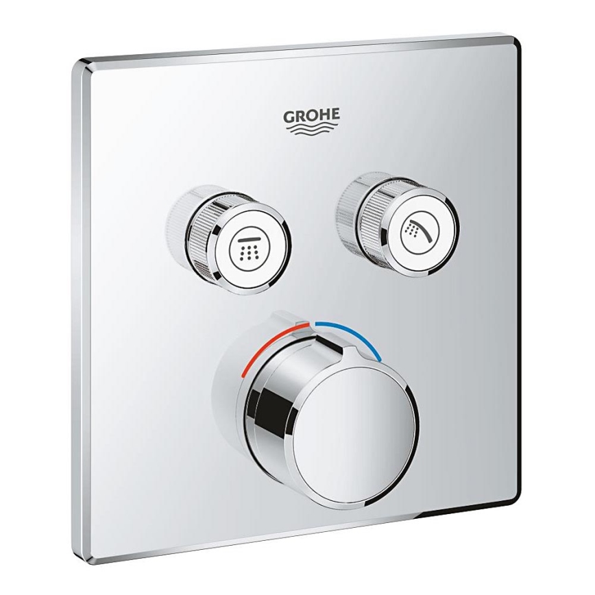 GROHE 29148000 - Tapa para grifería empotrada SMARTCONTROL, cromo brillante