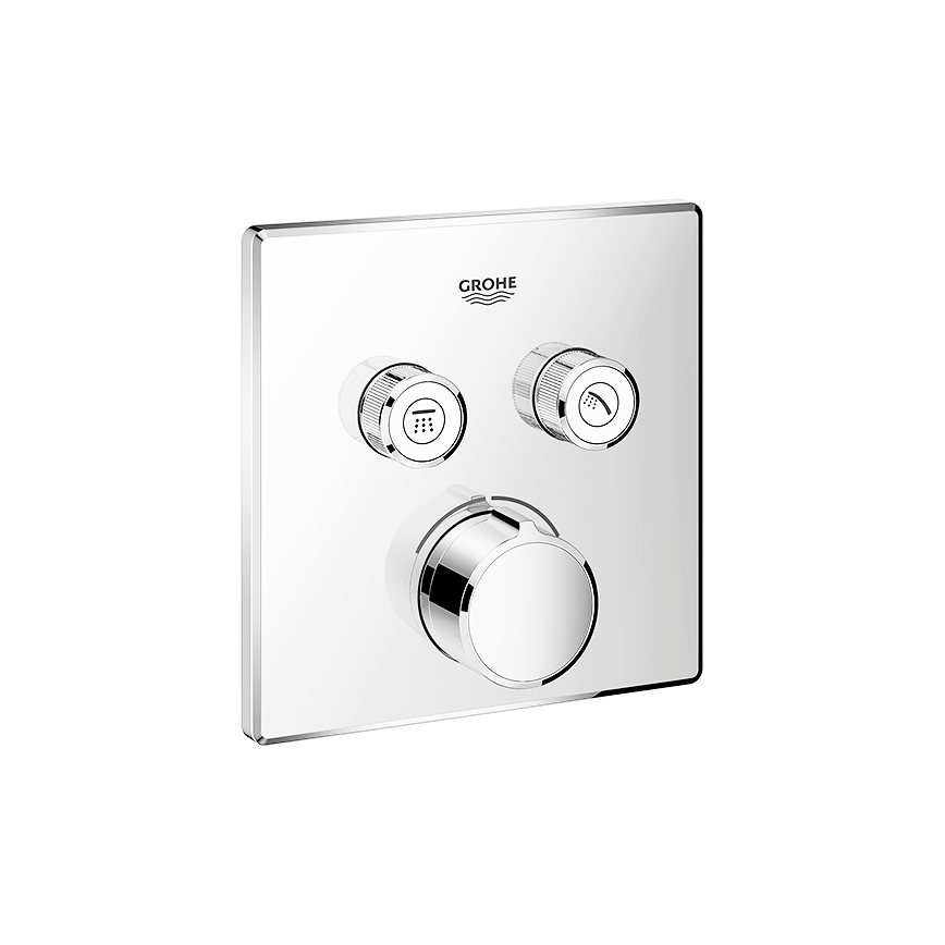 GROHE 29148000 - Tapa para grifería empotrada SMARTCONTROL, cromo brillante