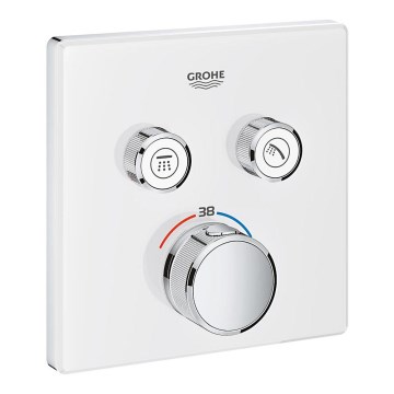 GROHE 29156LS0 -Termostato para instalación empotrada GROHTHERM SMARTCONTROL blanco