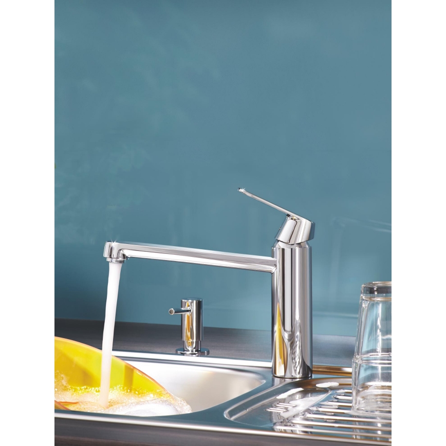 GROHE 30193000 - Grifo de fregadero EUROSMART COSMOPOLITAN acabado cromado brillante