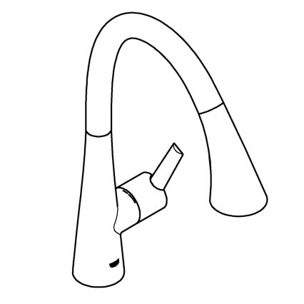 GROHE 30219002 - Grifo electrónico para fregadero ZEDRA TOUCH, cromo brillante