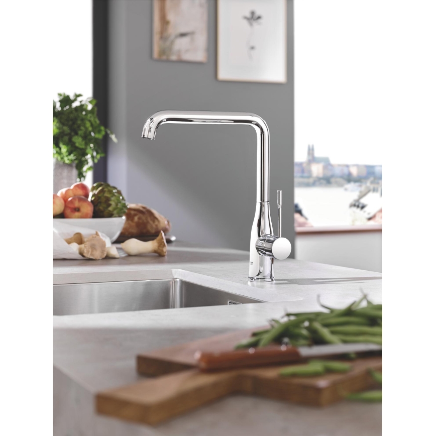 GROHE 30269000 - Grifo para fregadero ESSENCE de 292 mm, cromo brillante