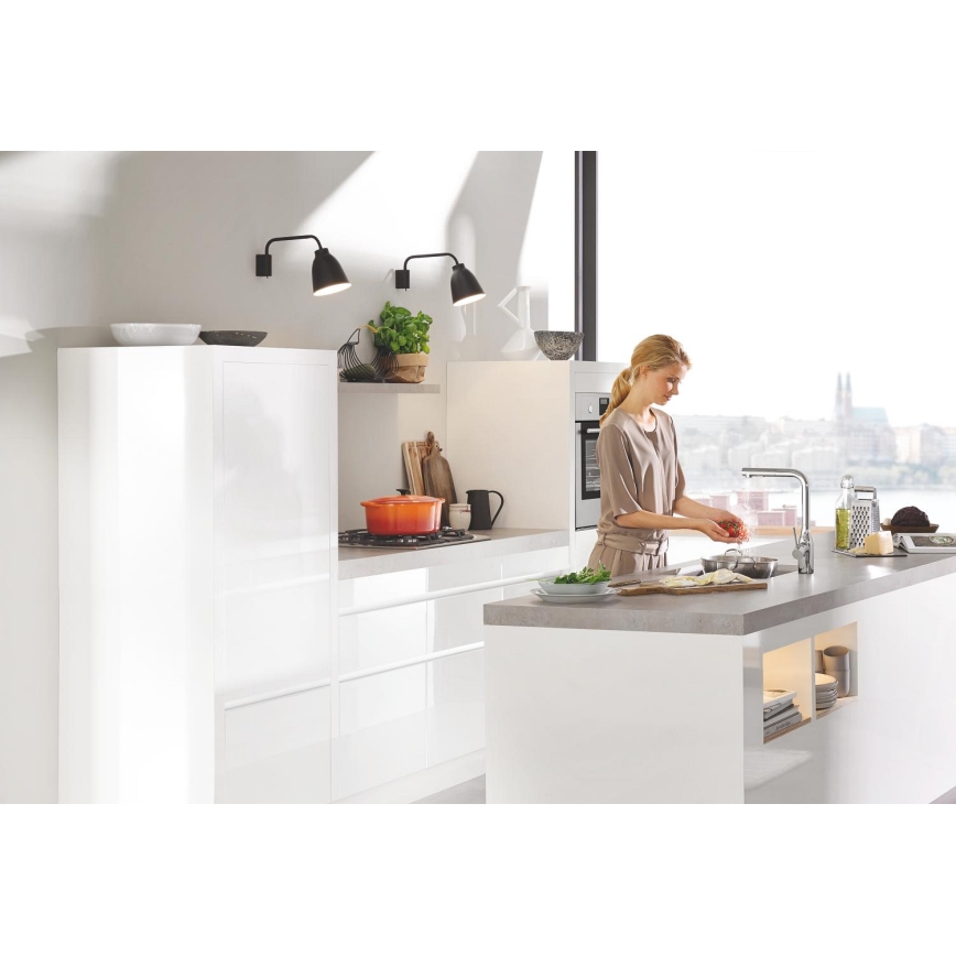 GROHE 30270000 - Grifo de fregadero ESSENCE 348 mm, acabado cromo brillante