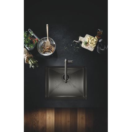 GROHE 30270AL0 - Grifo de fregadero ESSENCE en grafito