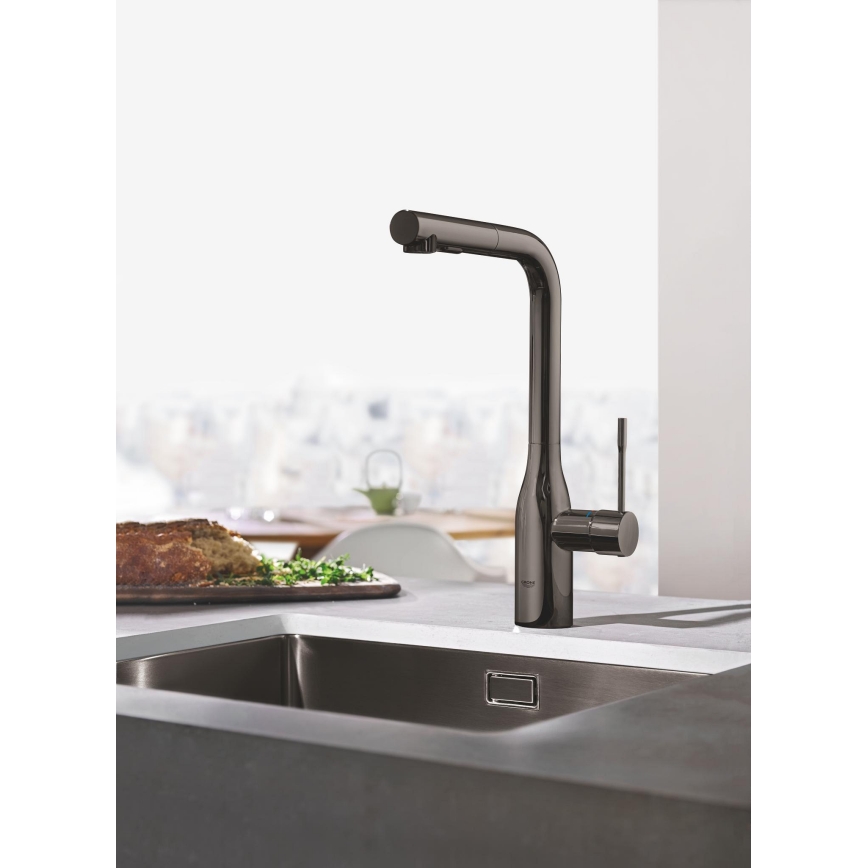 GROHE 30270AL0 - Grifo para fregadero ESSENCE en grafito