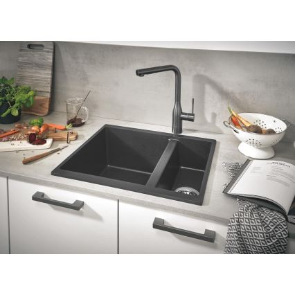 GROHE 30270AL0 - Grifo para fregadero ESSENCE en grafito