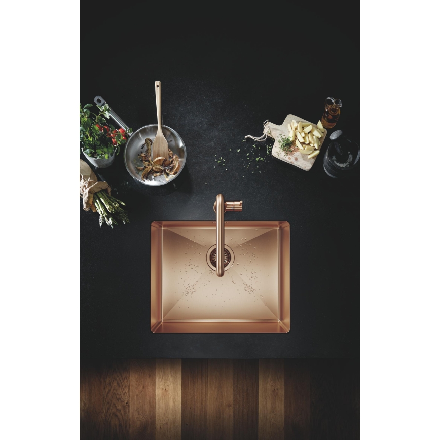 GROHE 30270DL0 - Grifo para fregadero ESSENCE, acabado bronce