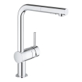 GROHE 30274000 - Grifo para fregadero, caño en L, acabado cromado brillante
