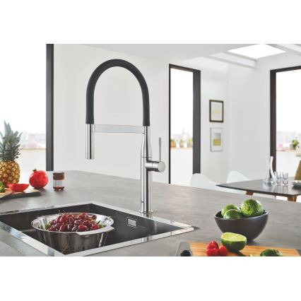 GROHE 30294DC0 - Grifo para fregadero ESSENCE en acero inoxidable