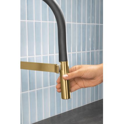 GROHE 30294GN0 - Grifo de fregadero ESSENCE dorado