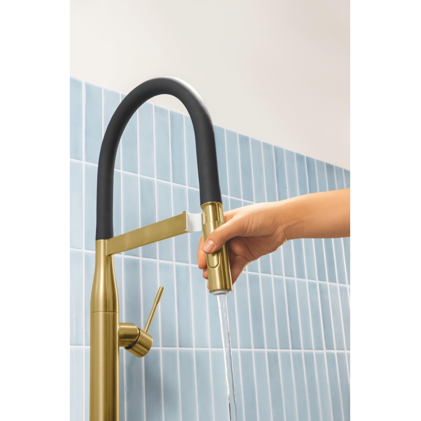 GROHE 30294GN0 - Grifo de fregadero ESSENCE dorado