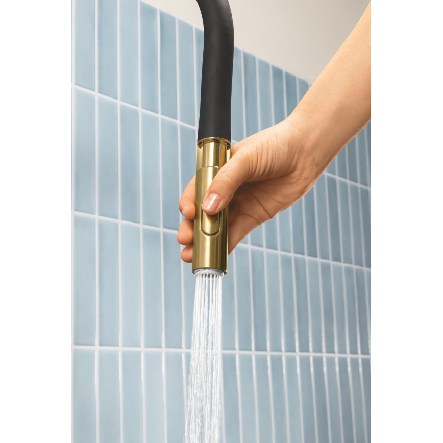 GROHE 30294GN0 - Grifo de fregadero ESSENCE dorado
