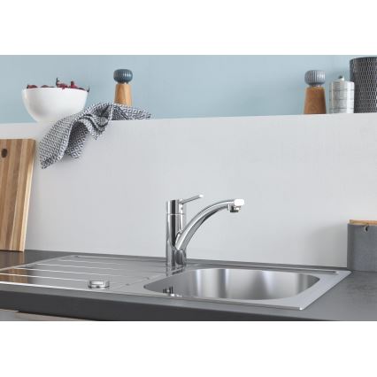 GROHE 30358000 - Grifo de fregadero SWIFT 227 mm, cromo brillante