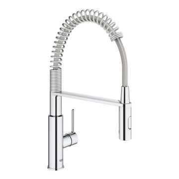 GROHE 30361000 - Grifo para fregadero GET 455 mm, cromo brillante