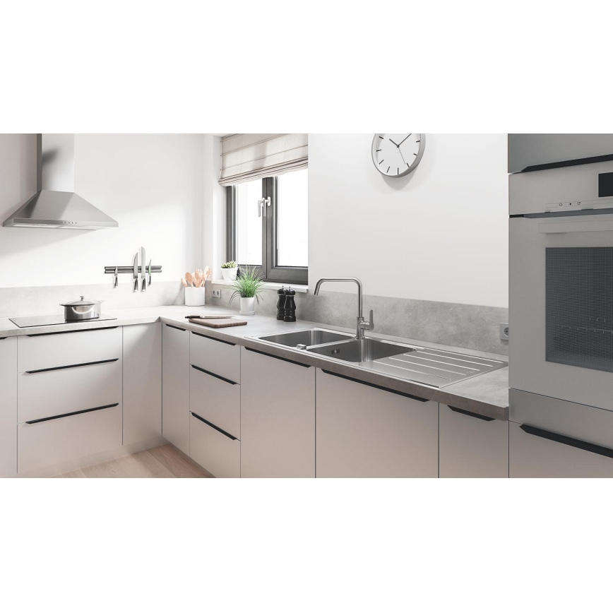 GROHE 30470DC0 - Grifo para fregadero START 310 mm acero inoxidable