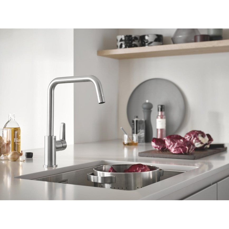 GROHE 30470DC0 - Grifo para fregadero START 310 mm acero inoxidable
