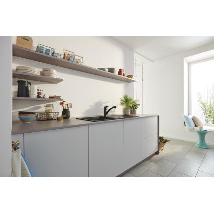 GROHE 305302432 - Grifo START para fregadero, 184 mm, negro