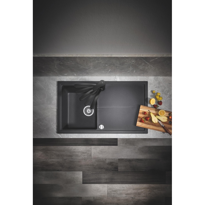 GROHE 305302432 - Grifo START para fregadero, 184 mm, negro