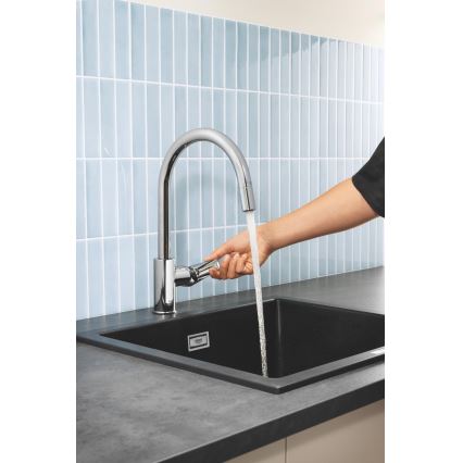 GROHE 30550000 - Grifo para fregadero START EDGE 357 mm cromo brillante