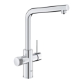 GROHE 30600000 - Grifo para fregadero BLUE PURE con salida en L, cromo brillante