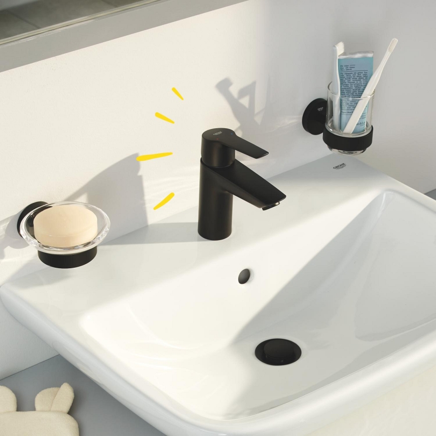 GROHE 311372432 - Grifo de lavabo QUICKFIX START 165 mm, negro