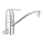 GROHE 31161000 - Grifo para fregadero EUROSMART COSMOPOLITAN 140° cromo brillante