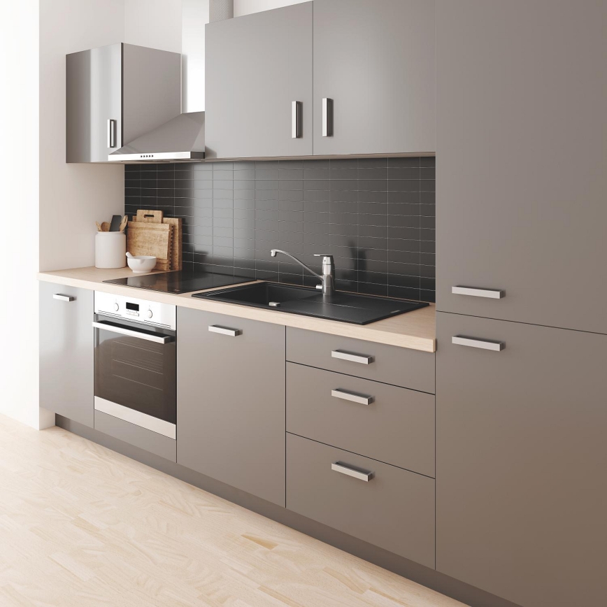 GROHE 31161000 - Grifo para fregadero EUROSMART COSMOPOLITAN 140° cromo brillante