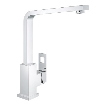 GROHE 31255000 - Grifo monomando para fregadero EUROCUBE, cromo brillante