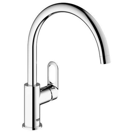GROHE 31368000 - Grifo para fregadero BAULOOP 332 mm, acabado cromo brillante