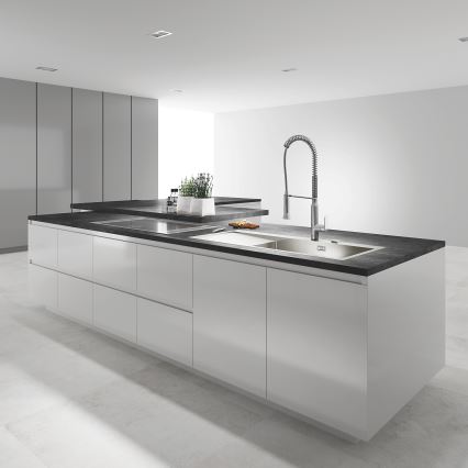 GROHE 31379000 - Grifo de fregadero K7 G12” cromo brillante