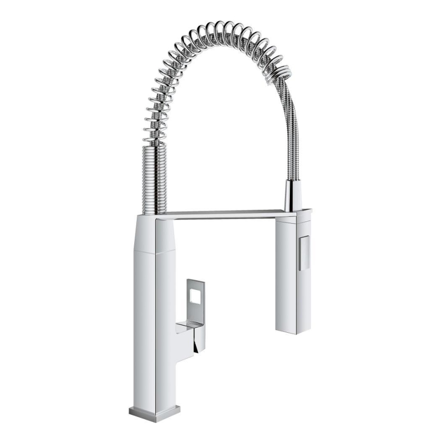 GROHE 31395000 - Grifo para fregadero EUROCUBE 547 mm, acabado en cromo brillante