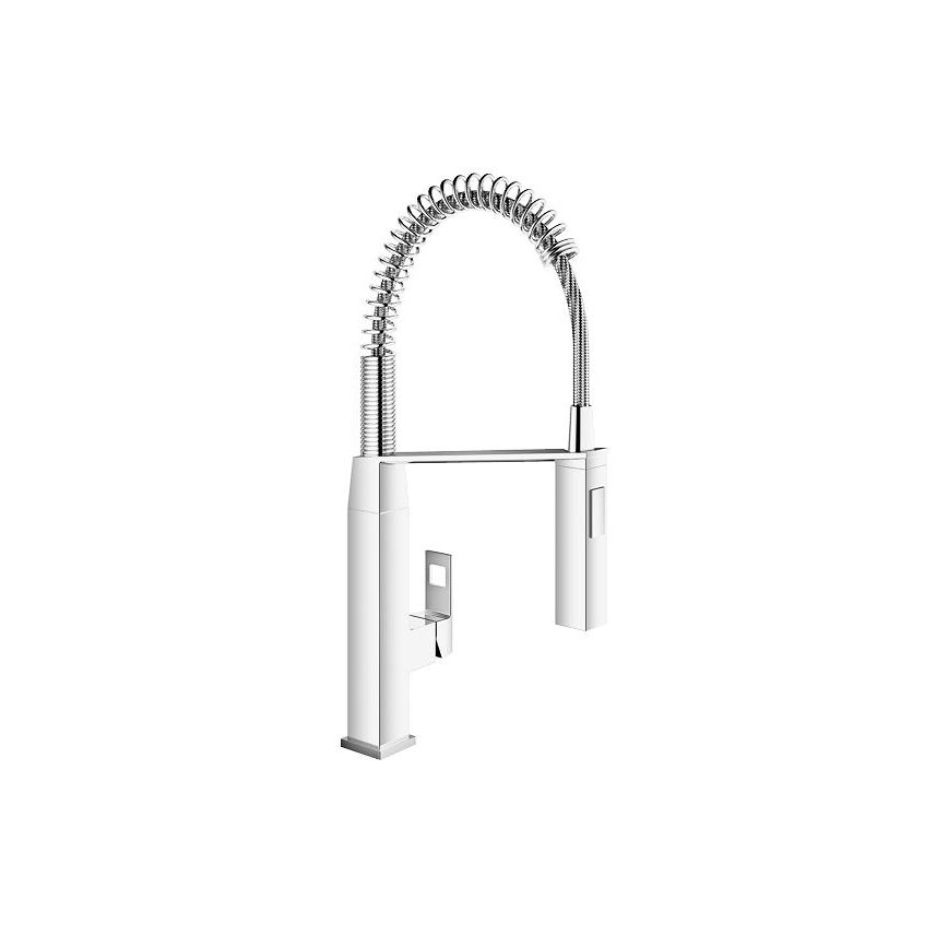 GROHE 31395000 - Grifo para fregadero EUROCUBE 547 mm, acabado en cromo brillante