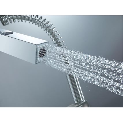 GROHE 31395000 - Grifo para fregadero EUROCUBE 547 mm, acabado en cromo brillante