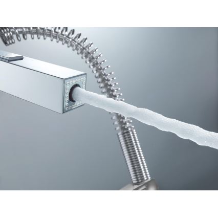 GROHE 31395000 - Grifo para fregadero EUROCUBE 547 mm, acabado en cromo brillante