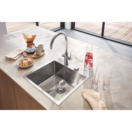 GROHE 31455001 - Grifo para fregadero BLUE HOME cromo brillante