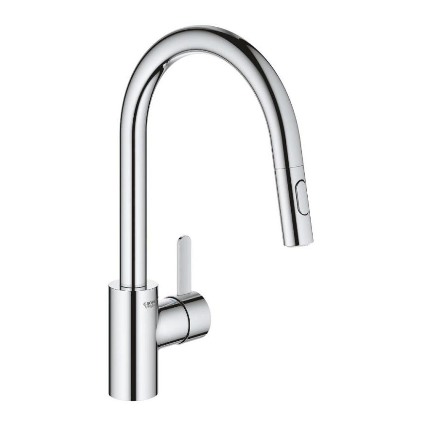 GROHE 31481001 - Grifo monomando para fregadero EUROSMART COSMOPOLITAN, acabado cromo brillante
