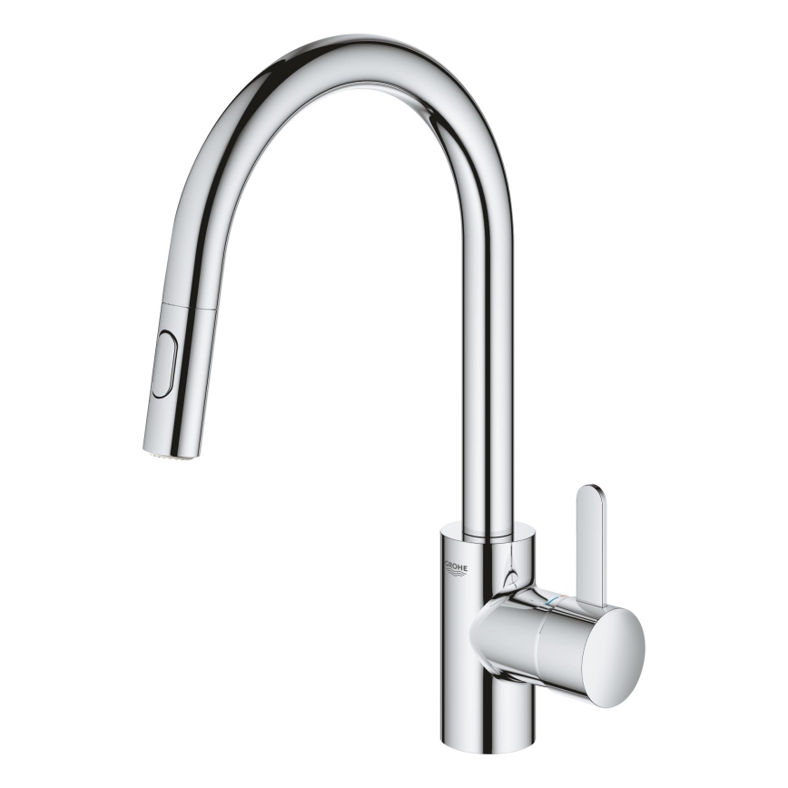 GROHE 31481001 - Grifo monomando para fregadero EUROSMART COSMOPOLITAN, acabado cromo brillante