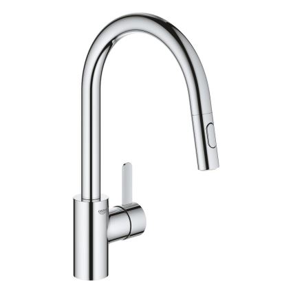 GROHE 31481001 - Grifo monomando para fregadero EUROSMART COSMOPOLITAN, acabado cromo brillante